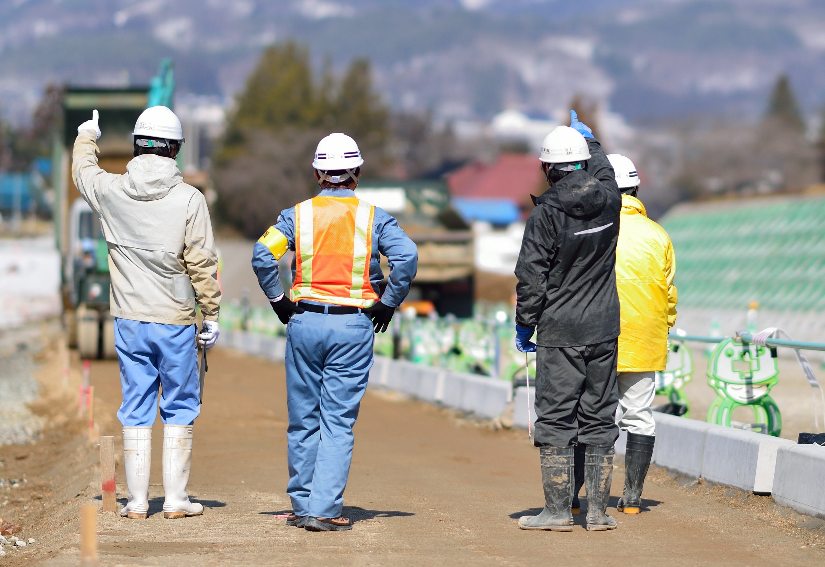 道路工事・現場監督